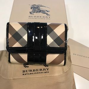Burberry Nova print double-sided wallet